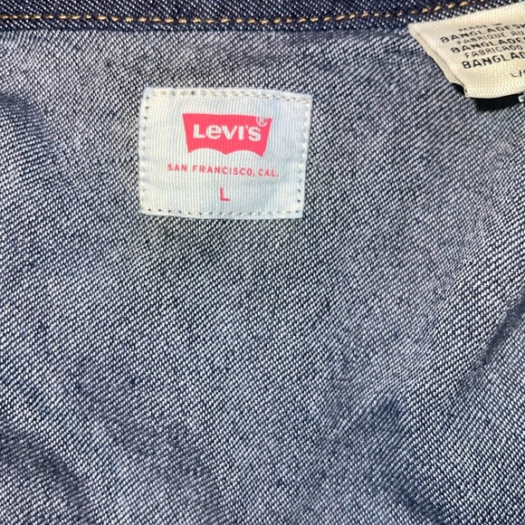 Levis Hasina Tunic Shirt women’s size L oversized loose fit - Picture 7 of 9